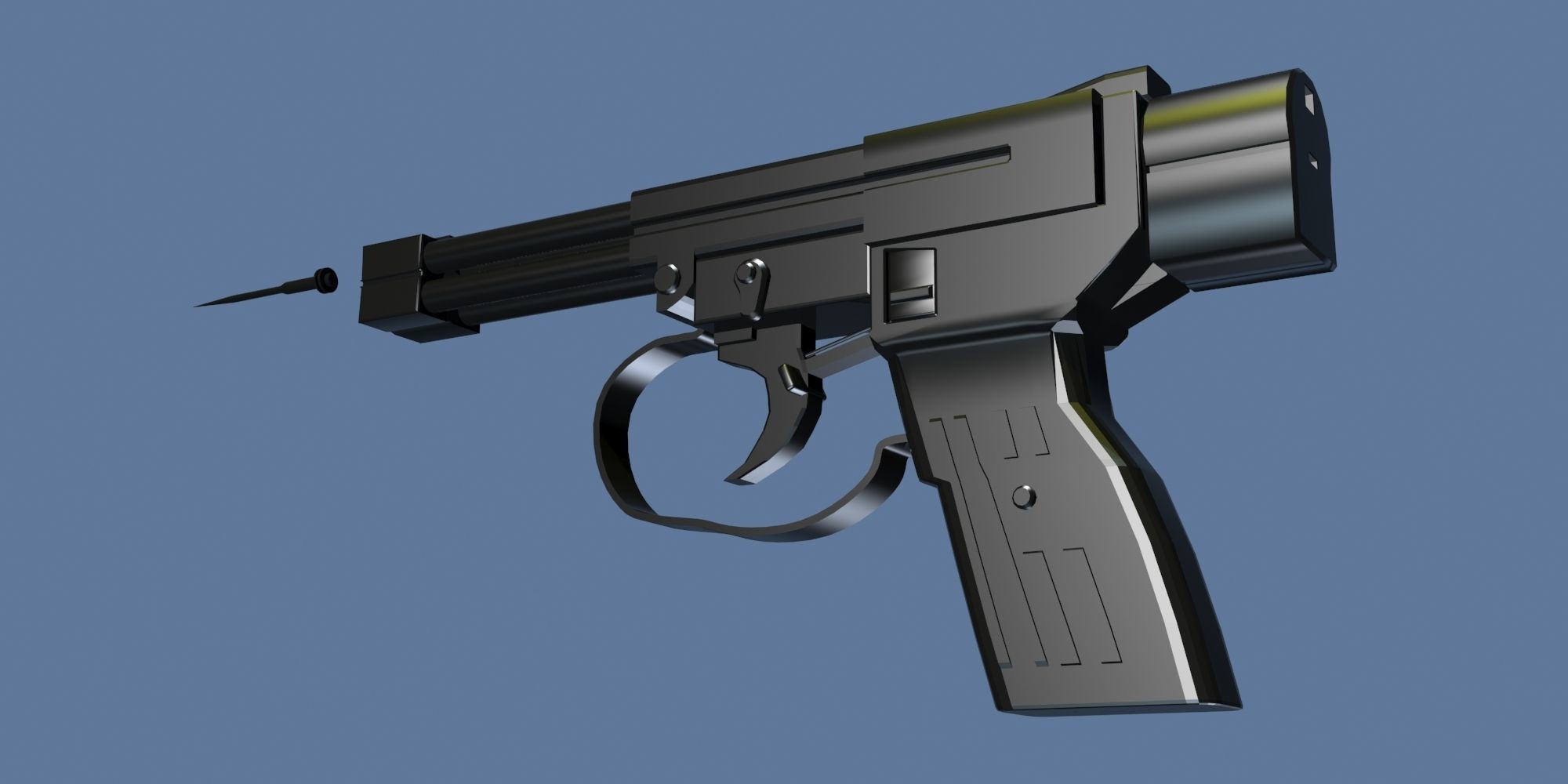UNDERWATER GUNS COLLECTION Low-poly 3D model_30