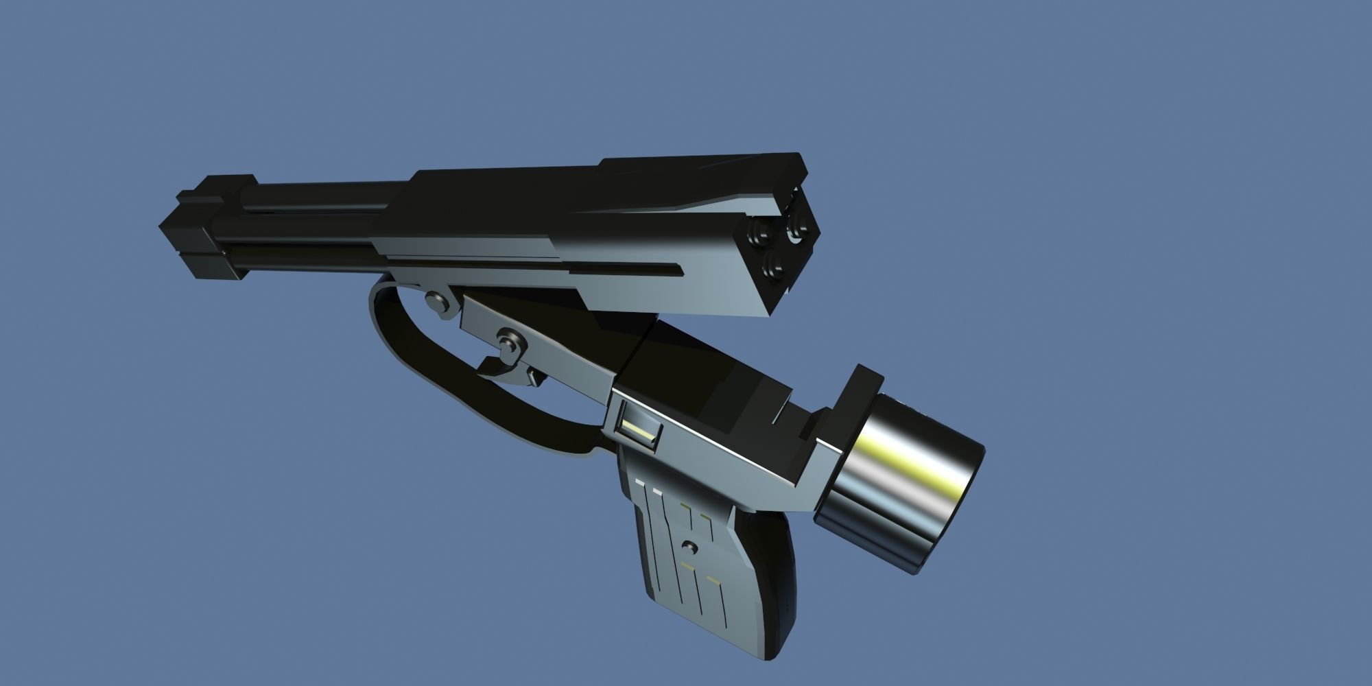 UNDERWATER GUNS COLLECTION Low-poly 3D model_32