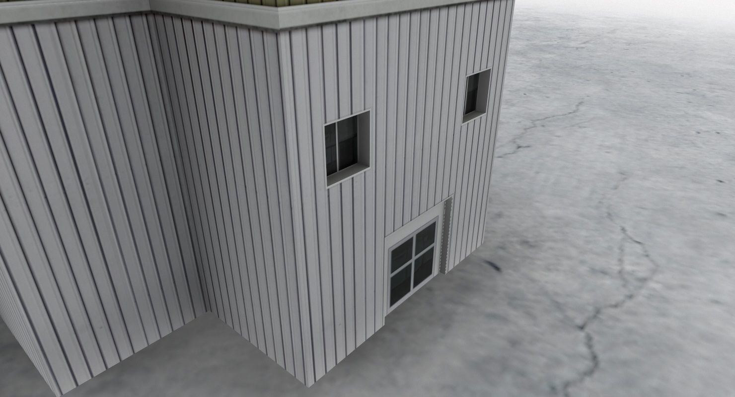 LFMN Hangar 1 Low-poly 3D model_2