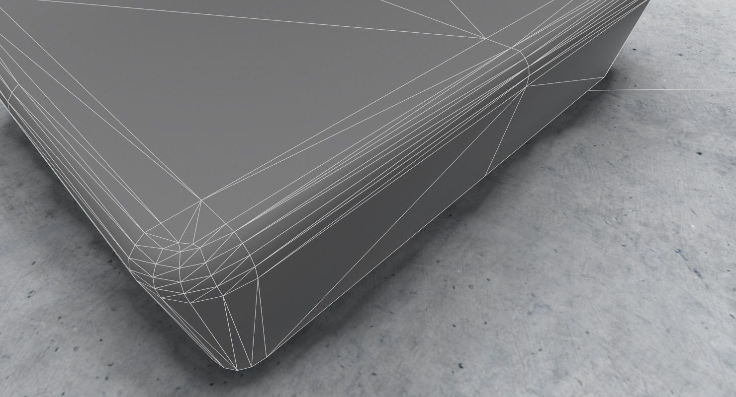 LFMN Hangar 2 Low-poly 3D model_9