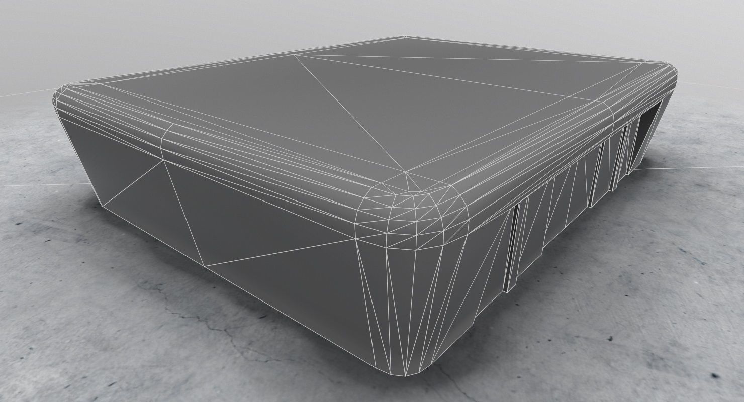 LFMN Hangar 2 Low-poly 3D model_6