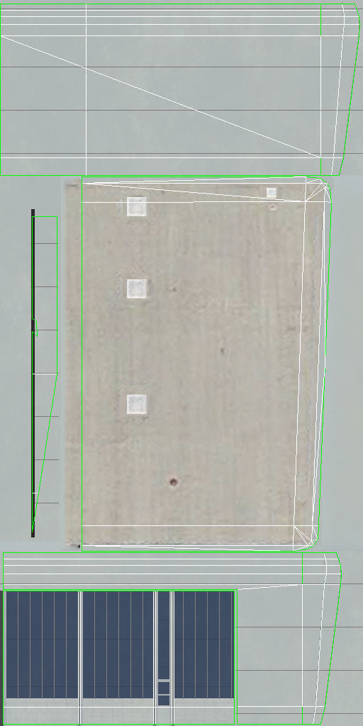 LFMN Hangar 2 Low-poly 3D model_10