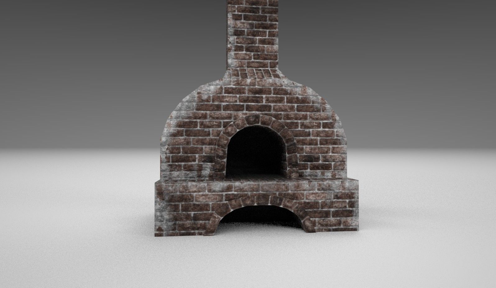 Medieval Forging Furnace Low-poly 3D model_2