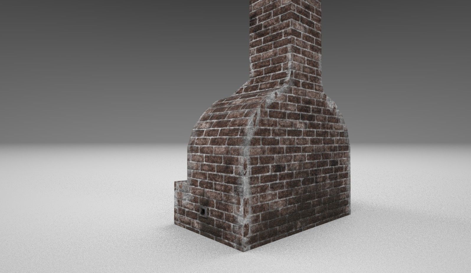 Medieval Forging Furnace Low-poly 3D model_4