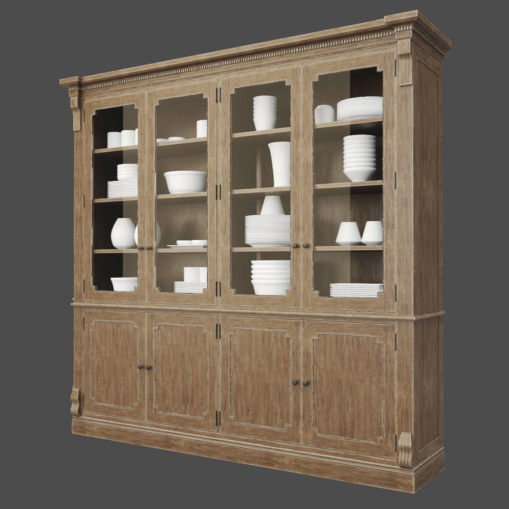 Restoration Hardware  St James Low-poly 3D model_1