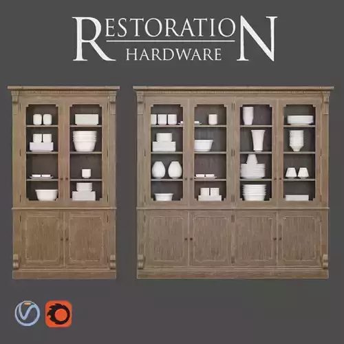 Restoration Hardware  St James Low-poly 3D model