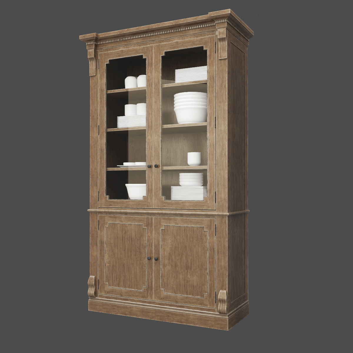 Restoration Hardware  St James Low-poly 3D model_2