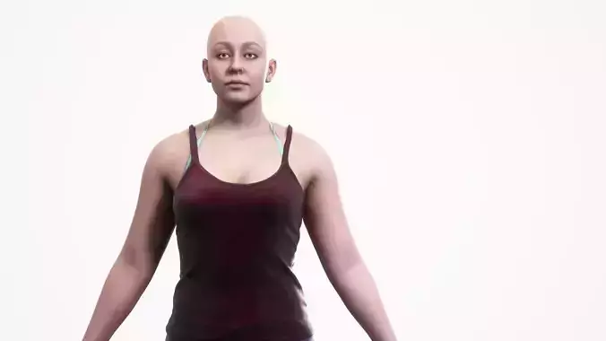 Human Woman Scan - 172F