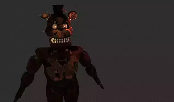 Nightmare Freddy 3D model