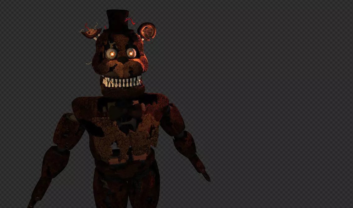 Nightmare Freddy 3D model_0