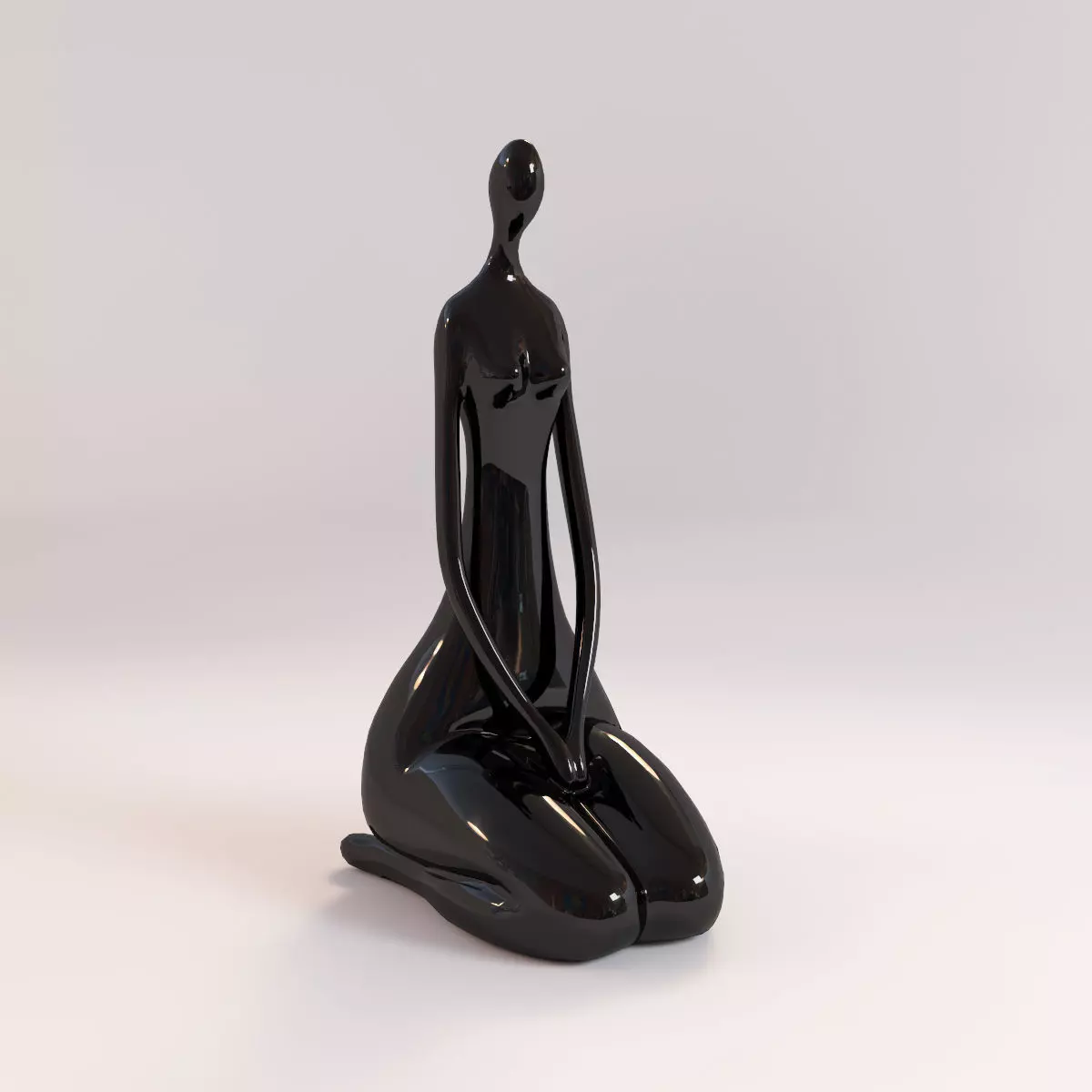 A statuette of a lady 5 3D model_0