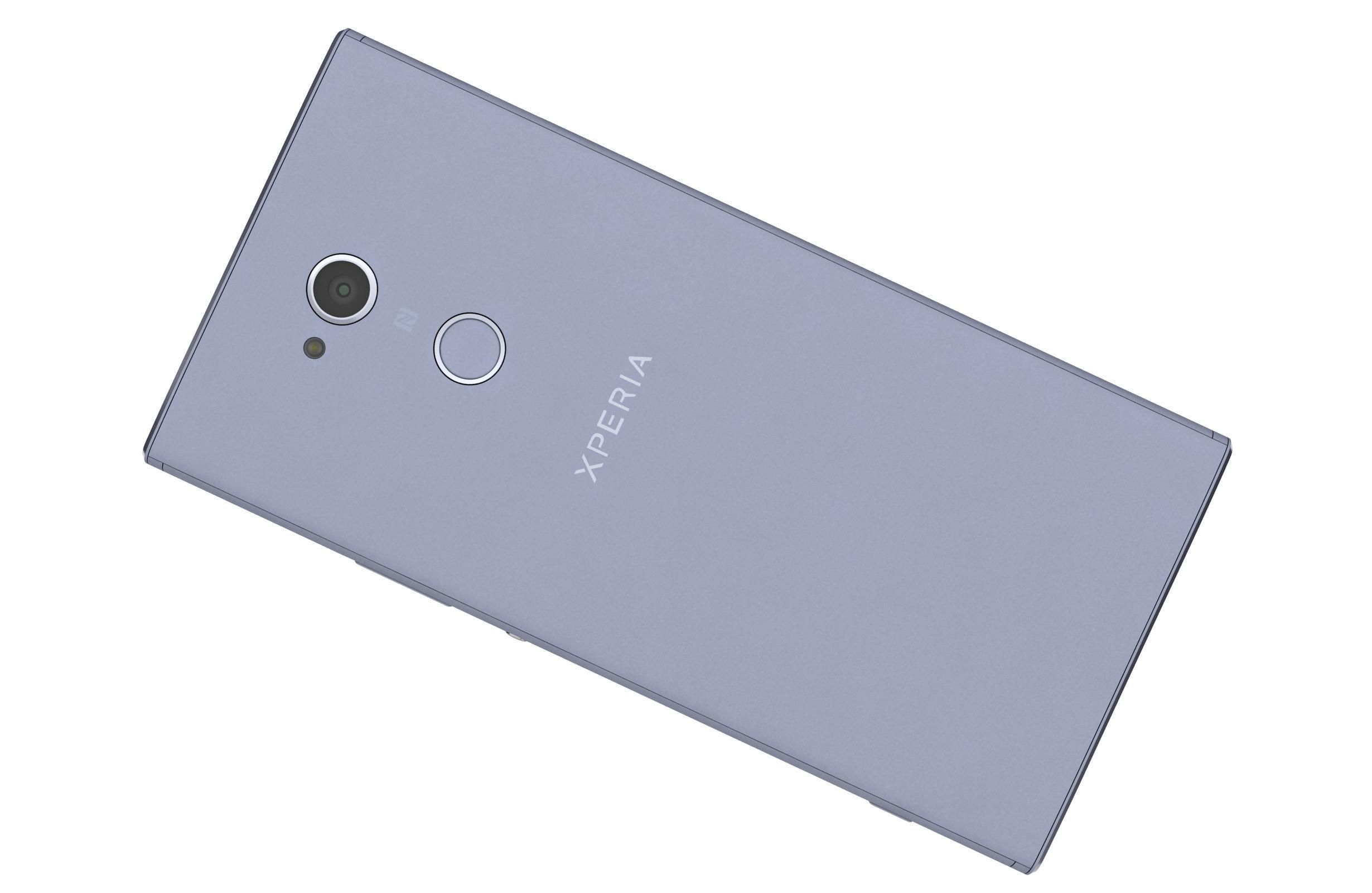 Sony Xperia XA2 Ultra Blue 3D model_5