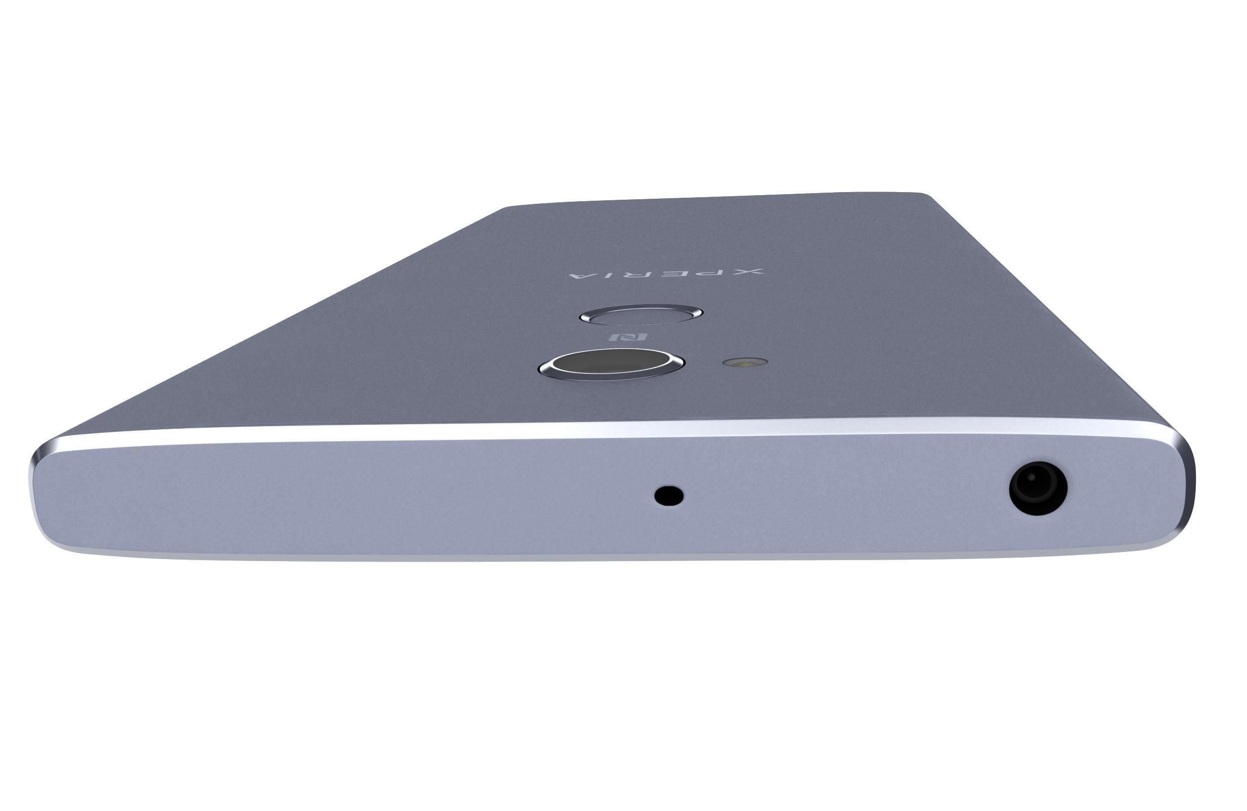 Sony Xperia XA2 Ultra Blue 3D model_9