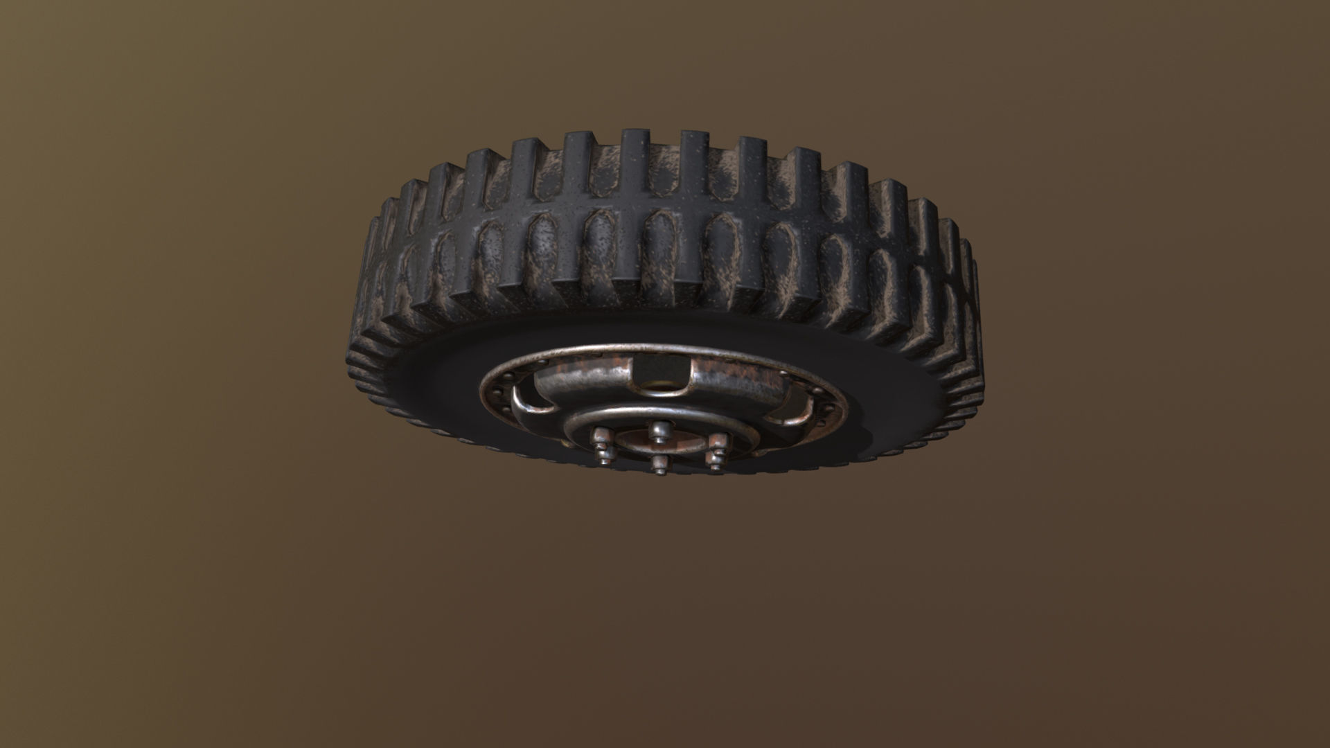 Wheel 3D model_1