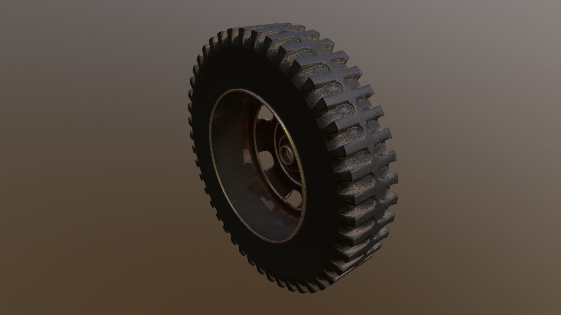 Wheel 3D model_3