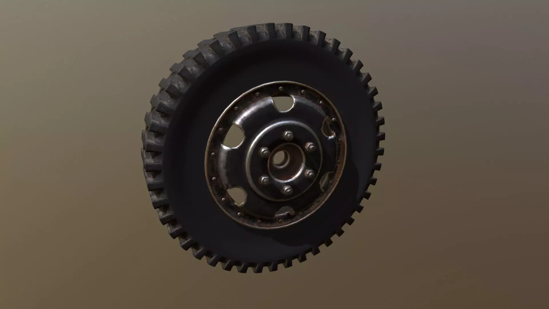 Wheel 3D model_0