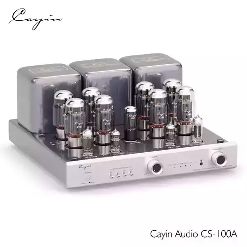 Cayin CS-100A Low-poly 3D model