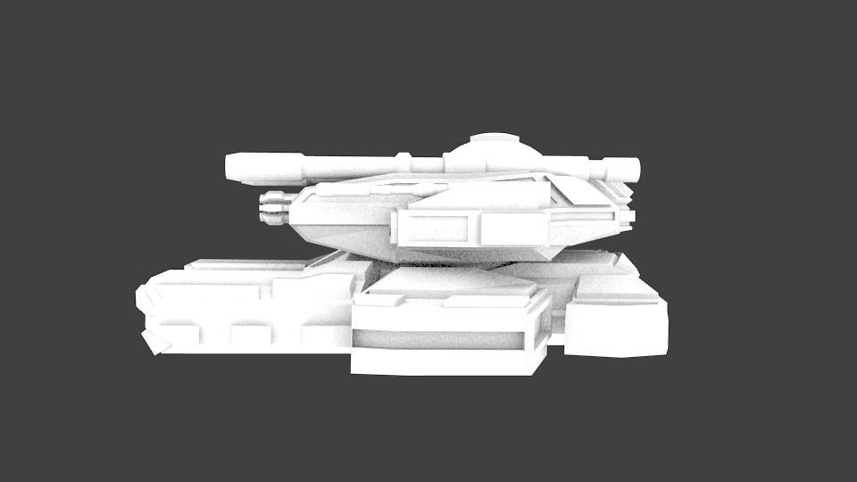 ALIEN VX-277 Low-poly 3D model_5