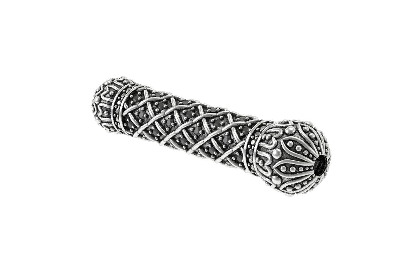 Beads bracelet with patterns 306 3D print model_14