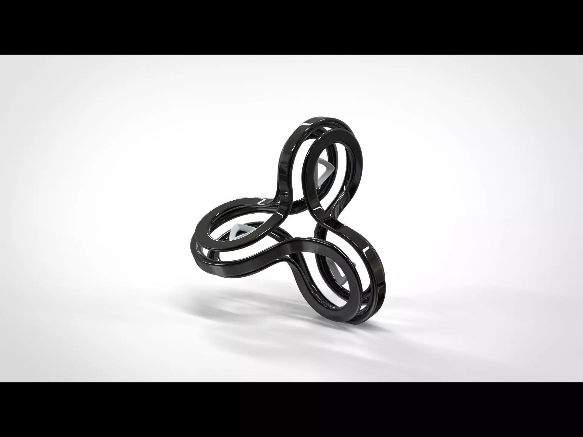 Triloop trinity ring 3D model_0