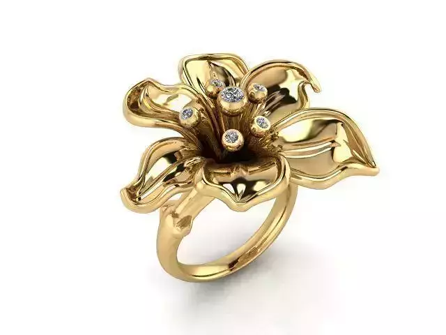 Ring lealia flower