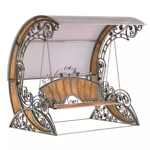 Stainless Steel Garden Swing