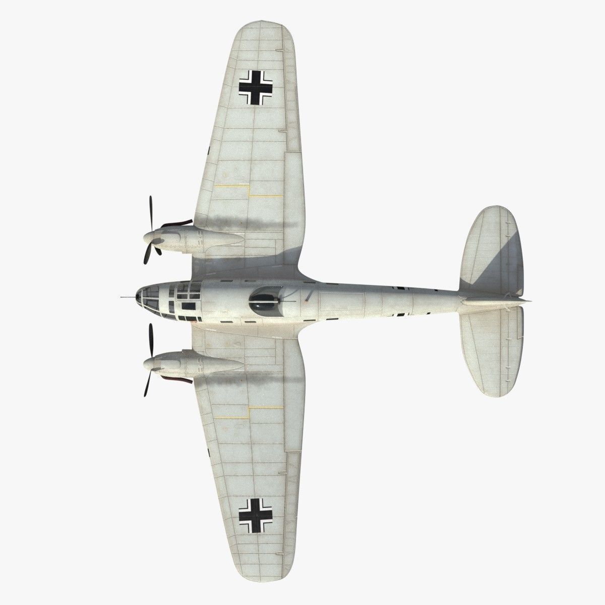 Heinkel He 111 - Norway Collection Low-poly 3D model_7