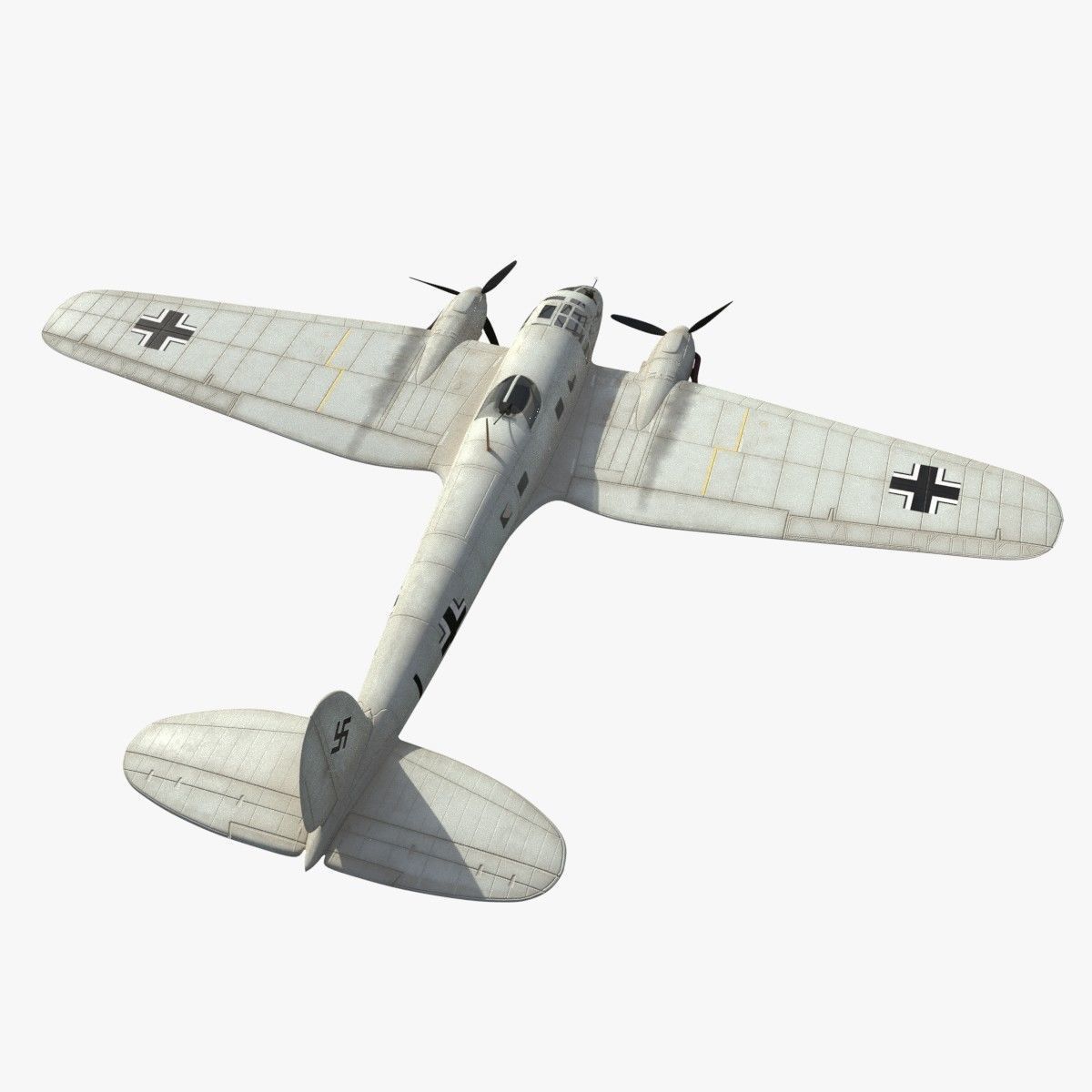 Heinkel He 111 - Norway Collection Low-poly 3D model_5