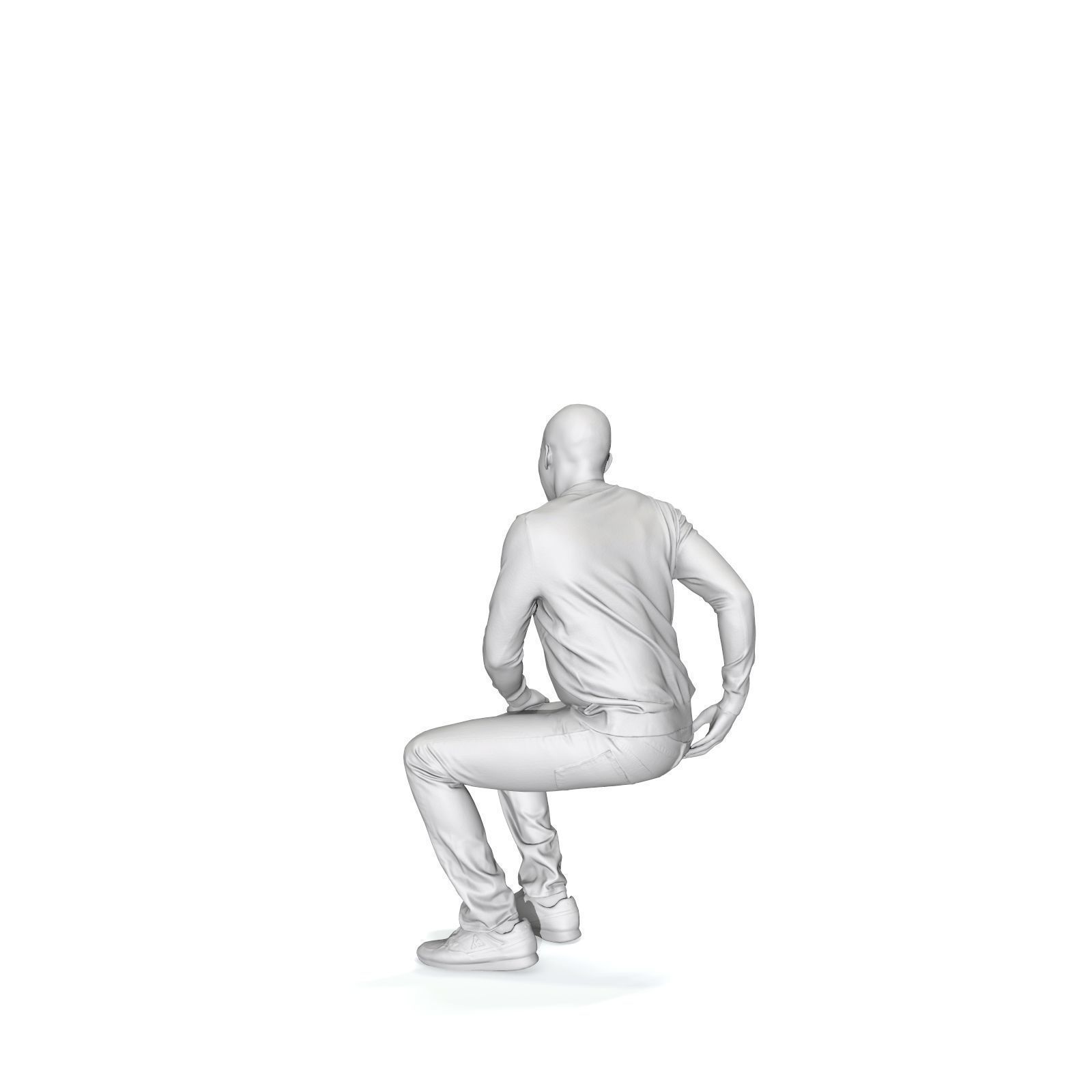 Sitting Smiling Man with Grey Sweater CMan0335-HD2-O01P01-S 3D model_29