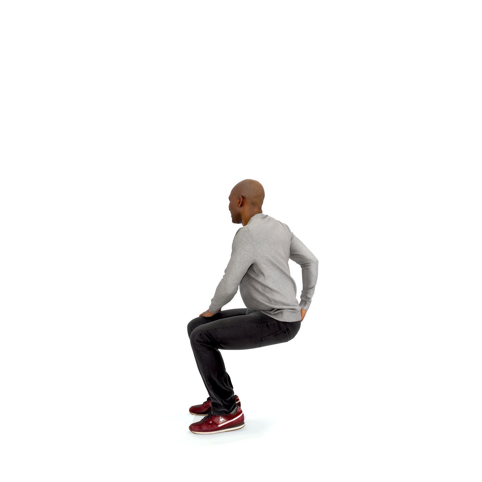 Sitting Smiling Man with Grey Sweater CMan0335-HD2-O01P01-S 3D model_31