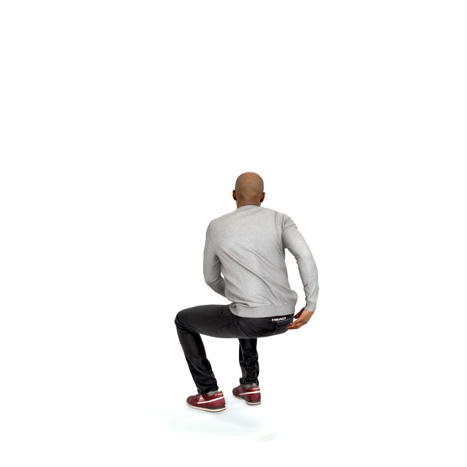 Sitting Smiling Man with Grey Sweater CMan0335-HD2-O01P01-S 3D model_74