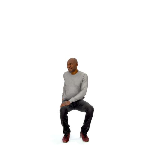 Sitting Smiling Man with Grey Sweater CMan0335-HD2-O01P01-S 3D model