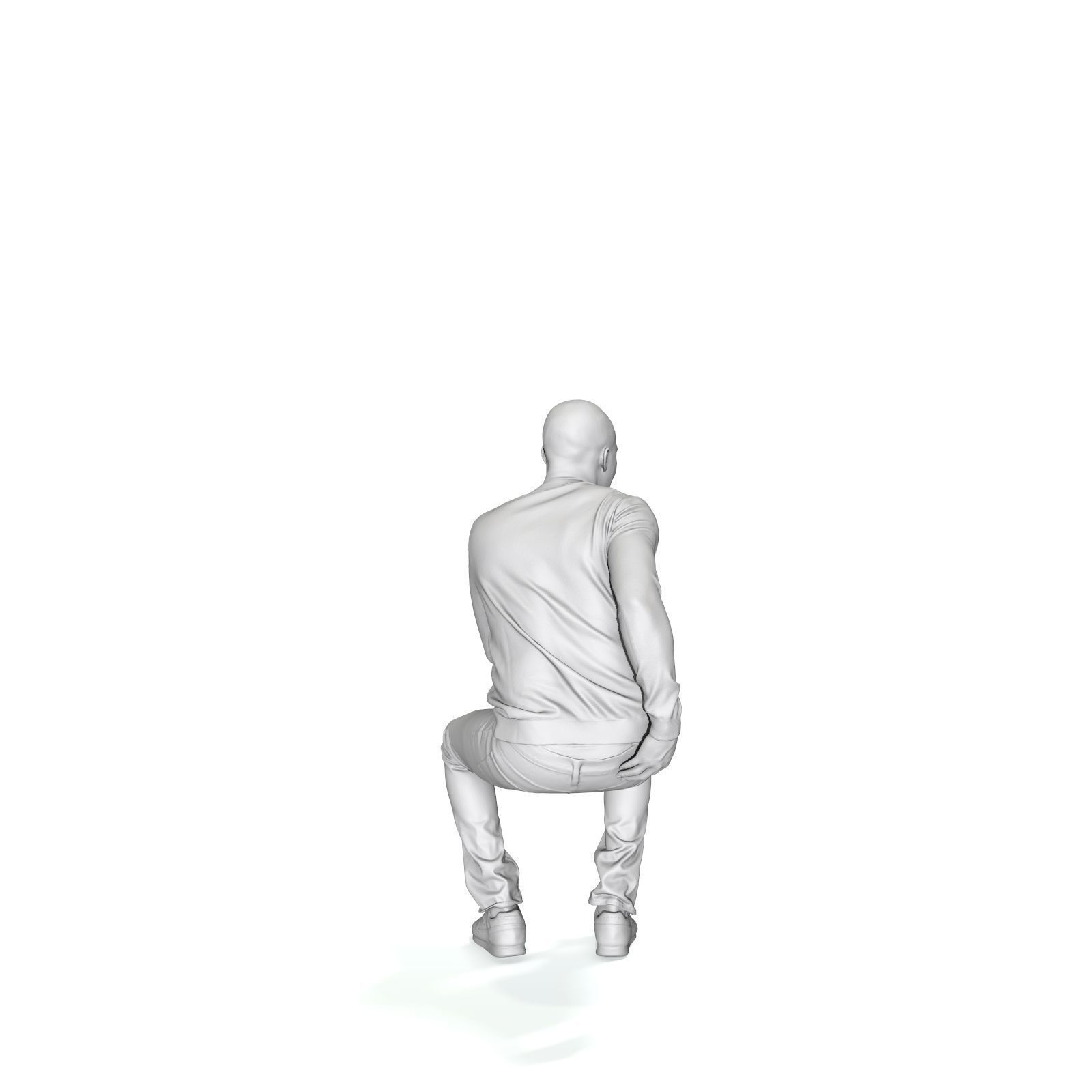 Sitting Smiling Man with Grey Sweater CMan0335-HD2-O01P01-S 3D model_5