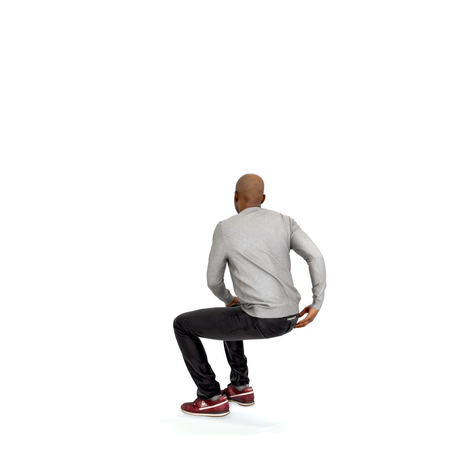 Sitting Smiling Man with Grey Sweater CMan0335-HD2-O01P01-S 3D model_10