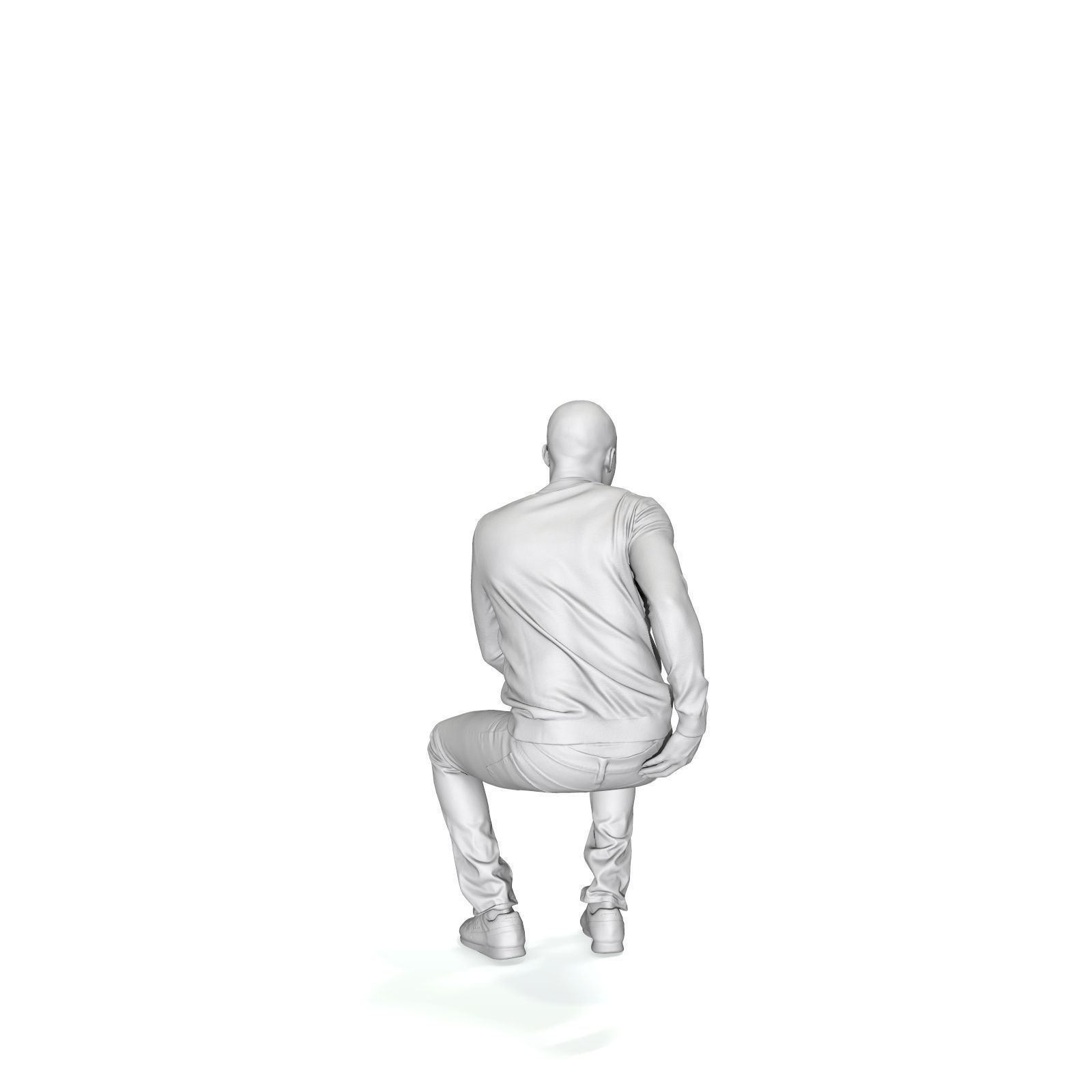 Sitting Smiling Man with Grey Sweater CMan0335-HD2-O01P01-S 3D model_21