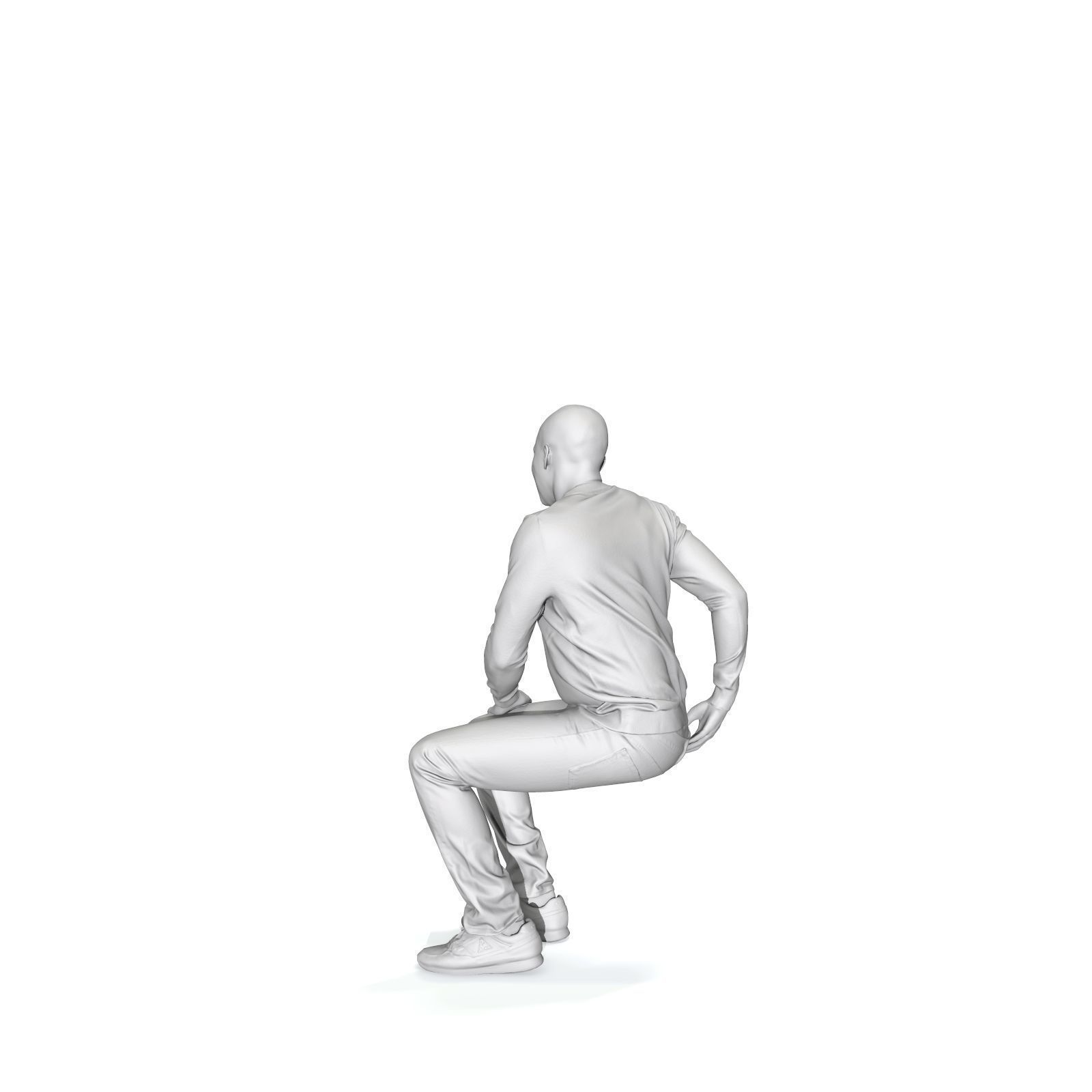 Sitting Smiling Man with Grey Sweater CMan0335-HD2-O01P01-S 3D model_6