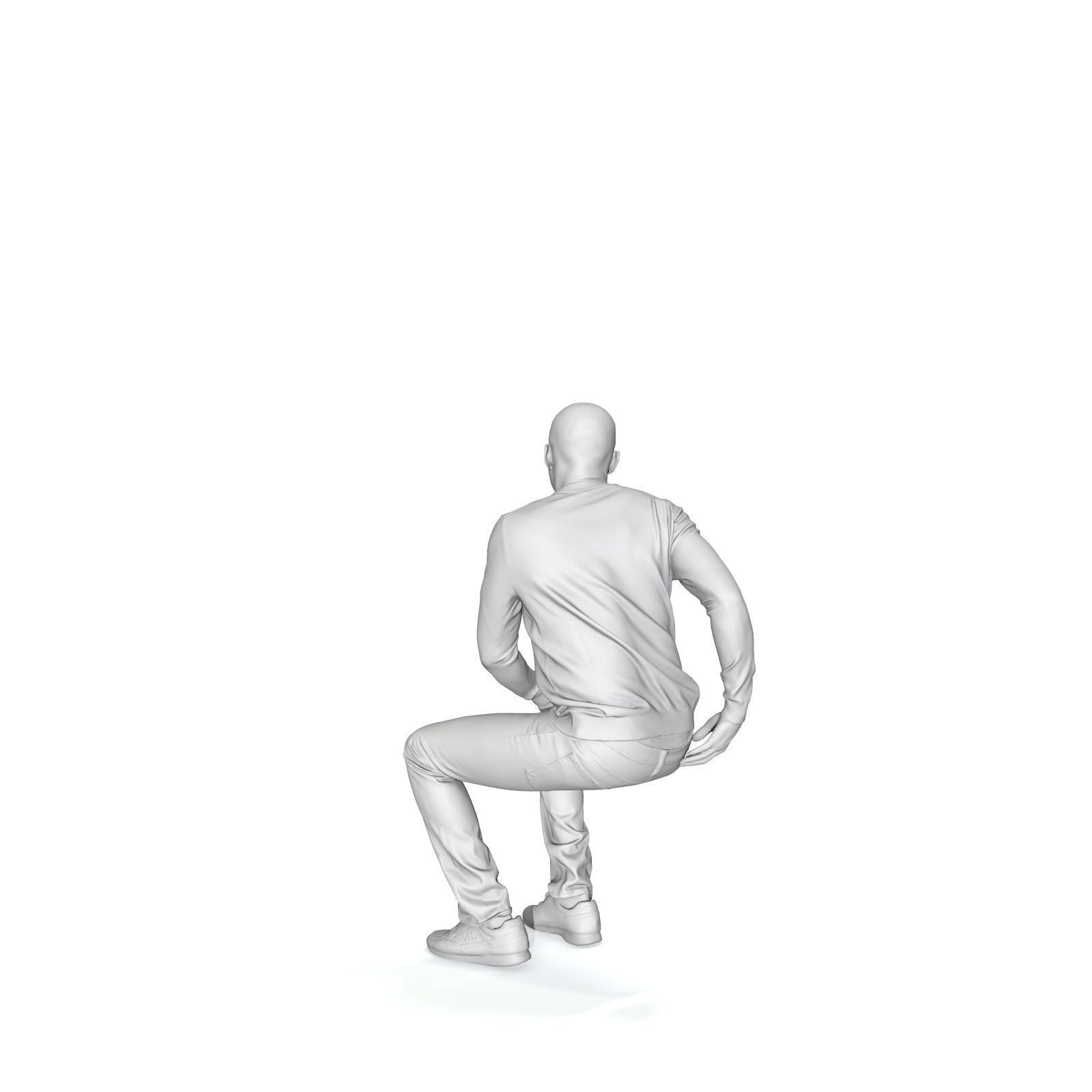 Sitting Smiling Man with Grey Sweater CMan0335-HD2-O01P01-S 3D model_34