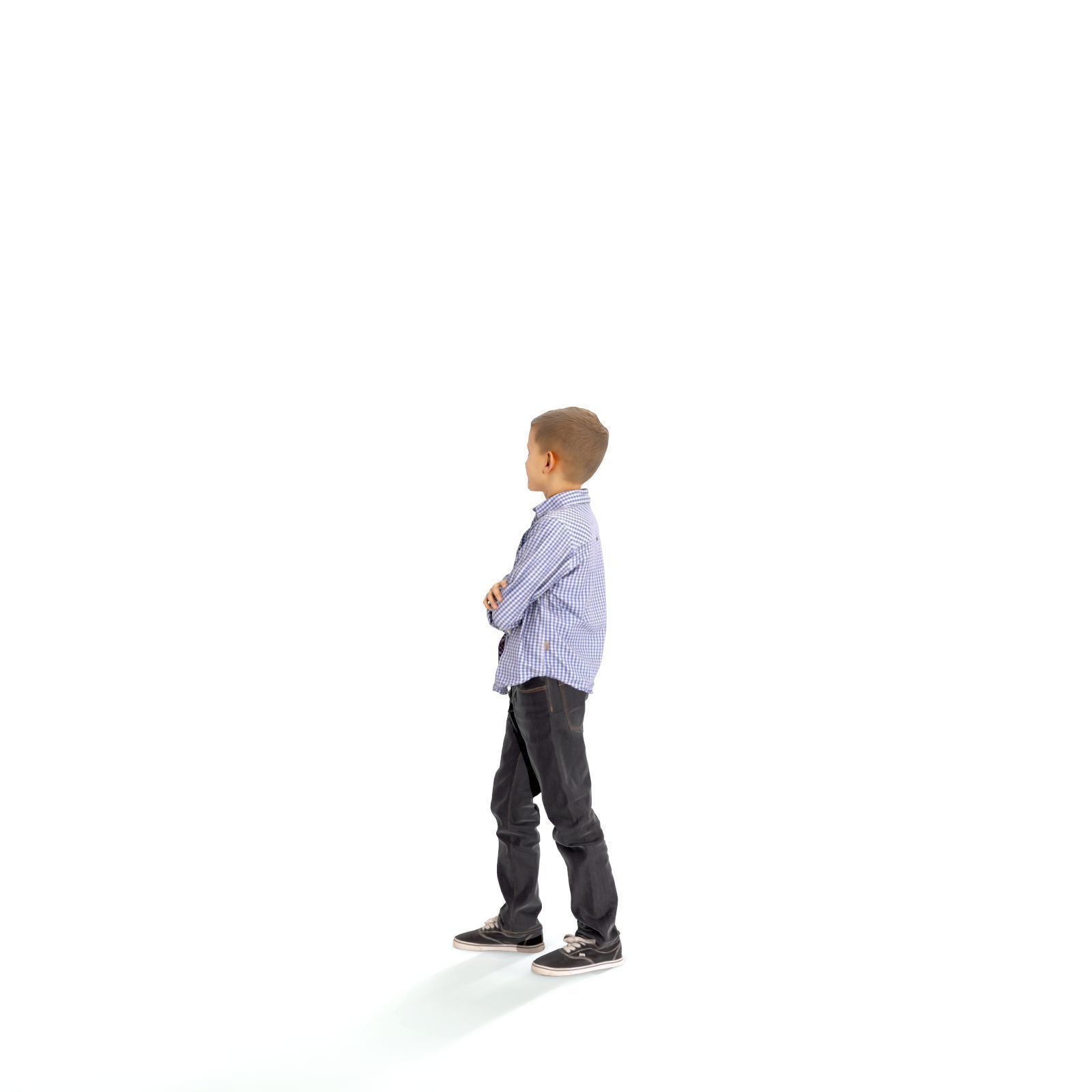  Standing Smiling Boy with a Shirt CBoy0301-HD2-O05P01-S 3D model_56