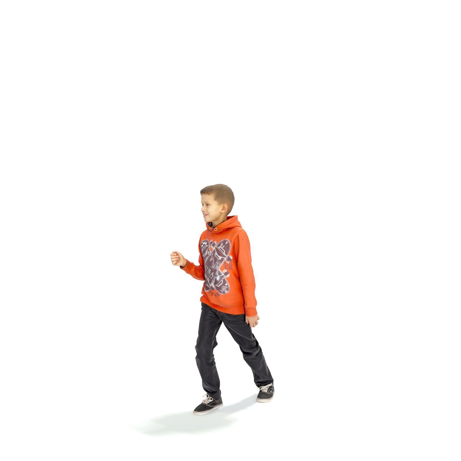 standing Boy with Orange Sweatshirt CBoy0301-HD2-O01P01-S 3D model_65