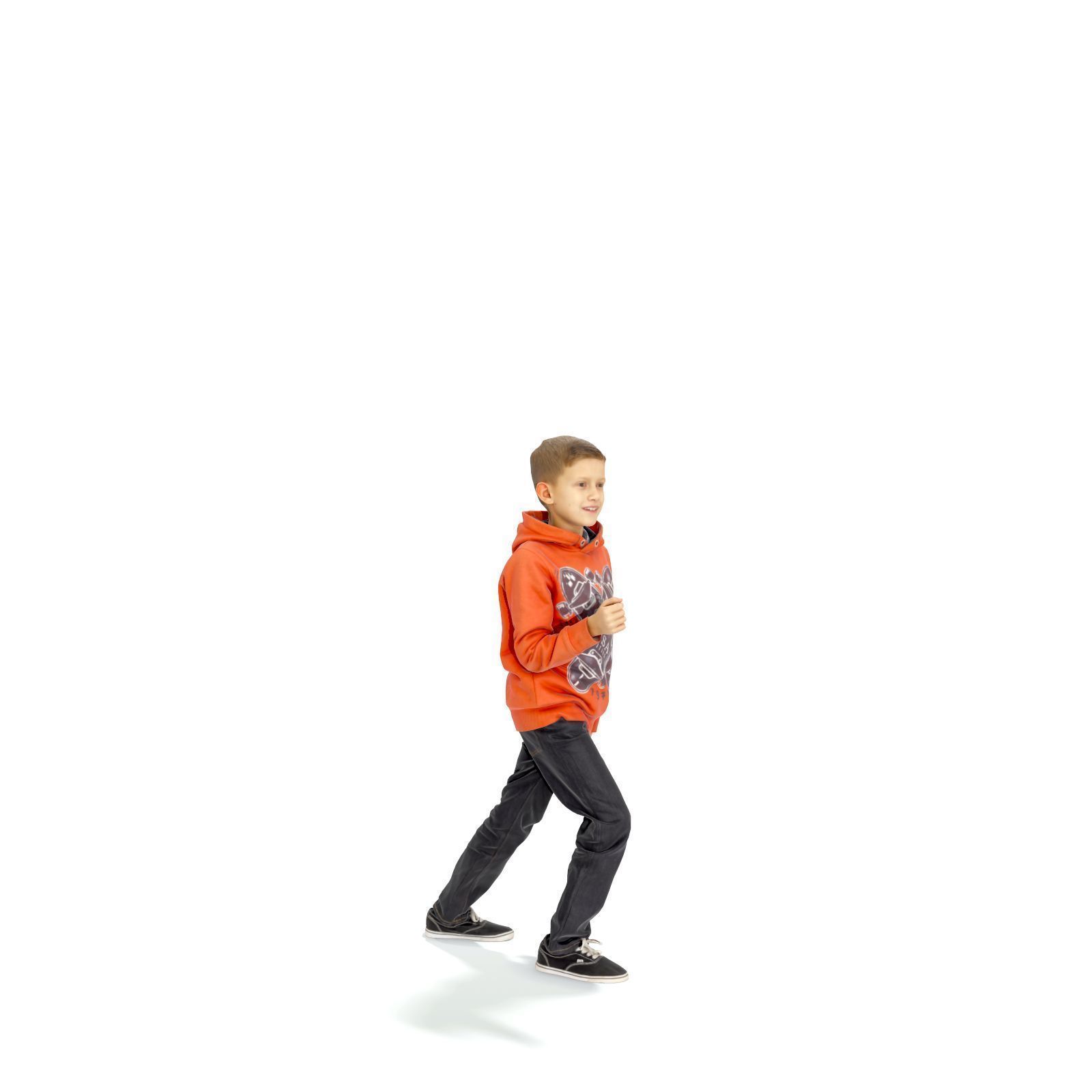 standing Boy with Orange Sweatshirt CBoy0301-HD2-O01P01-S 3D model_9