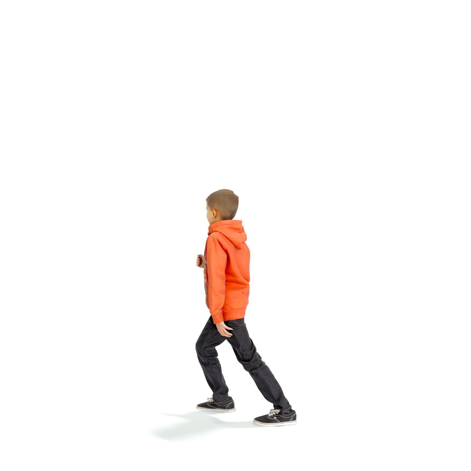 standing Boy with Orange Sweatshirt CBoy0301-HD2-O01P01-S 3D model_64