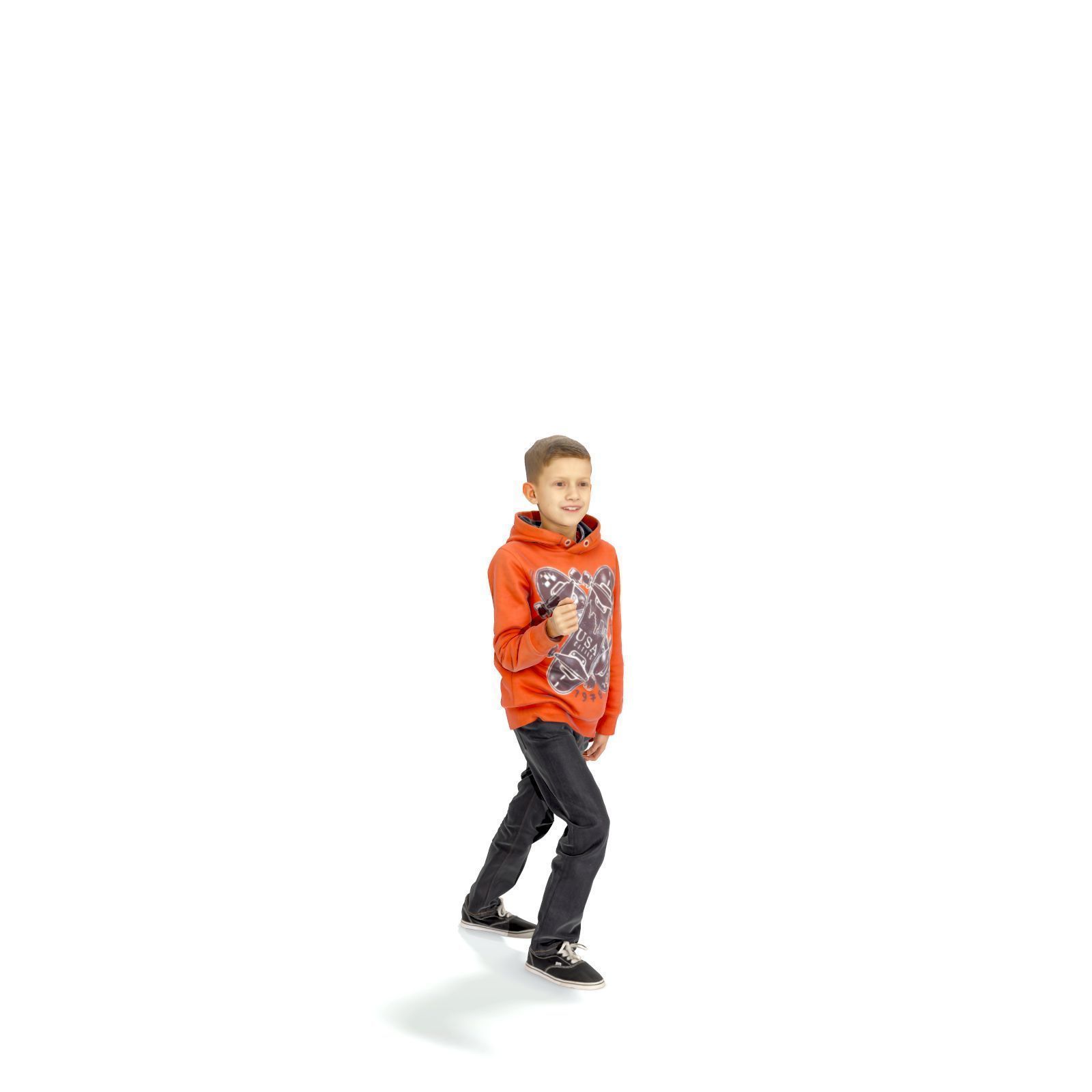 standing Boy with Orange Sweatshirt CBoy0301-HD2-O01P01-S 3D model_54