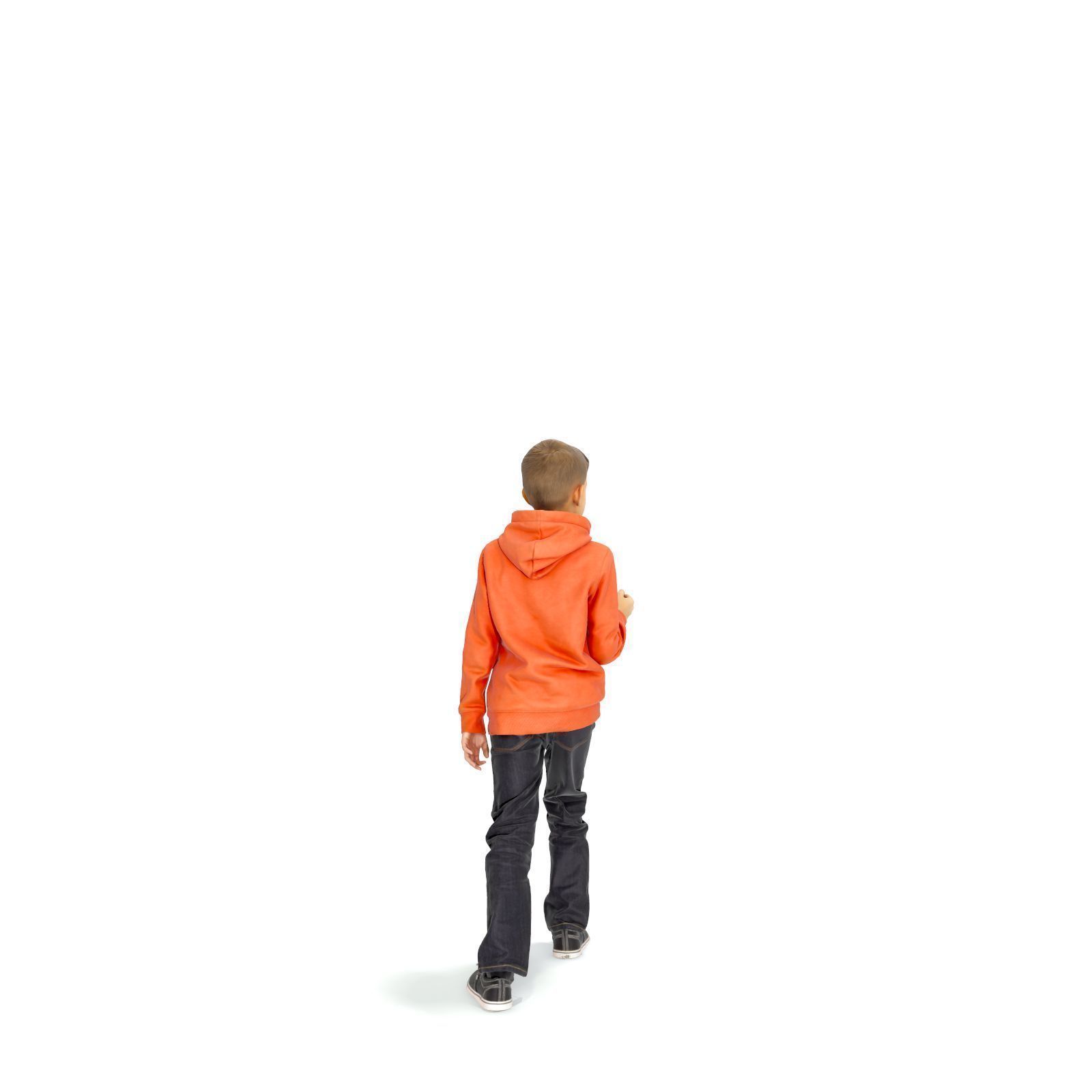 standing Boy with Orange Sweatshirt CBoy0301-HD2-O01P01-S 3D model_17