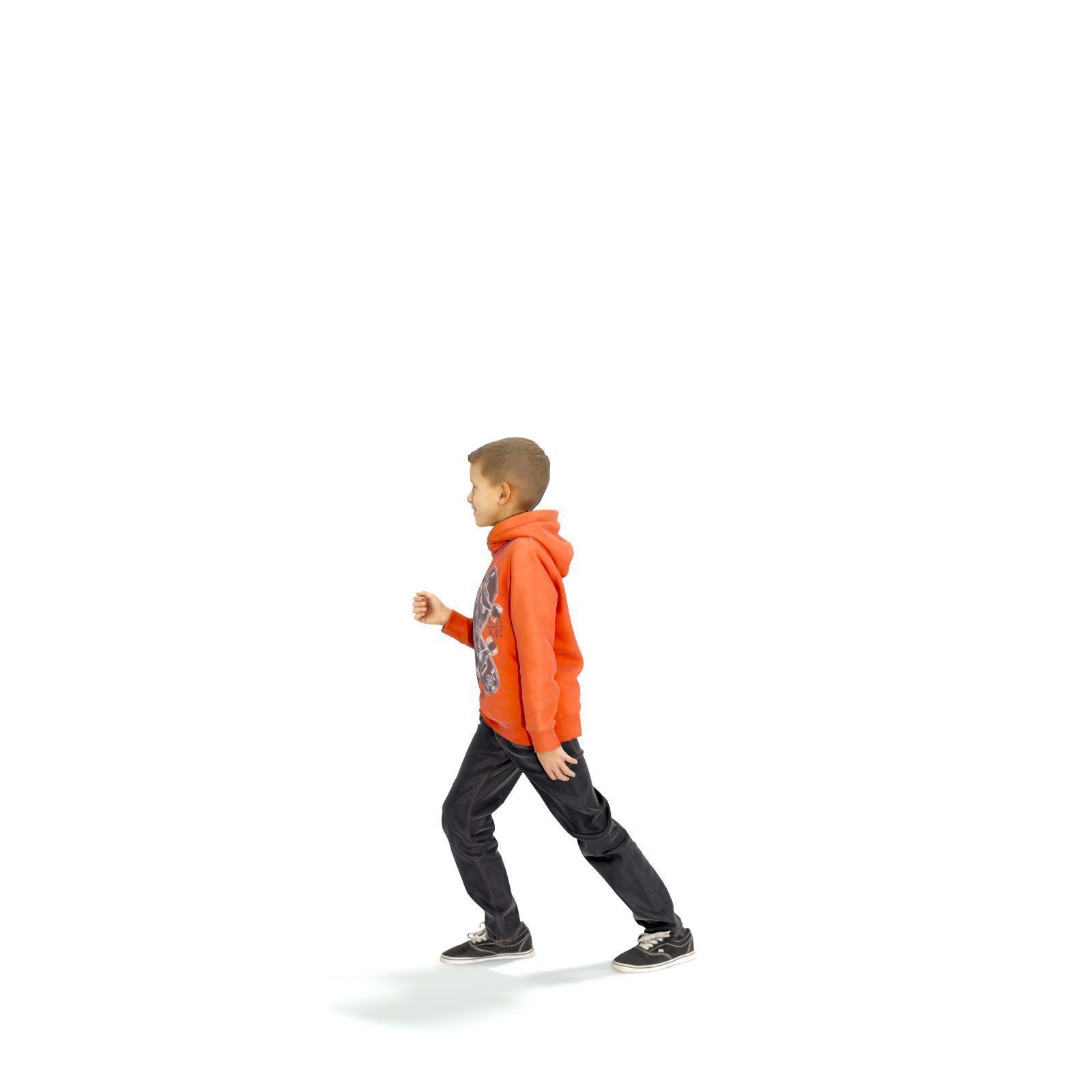 standing Boy with Orange Sweatshirt CBoy0301-HD2-O01P01-S 3D model_48