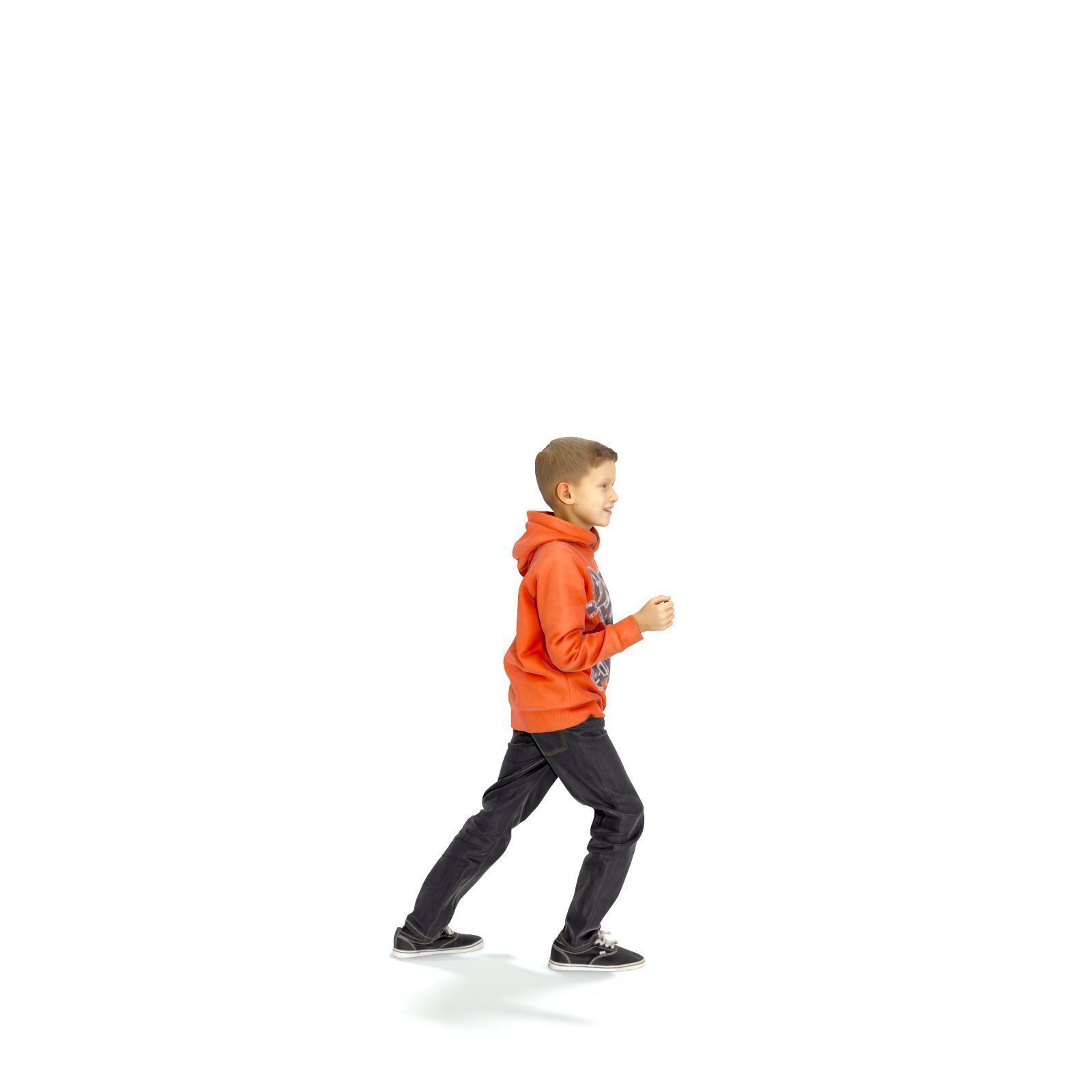 standing Boy with Orange Sweatshirt CBoy0301-HD2-O01P01-S 3D model_24