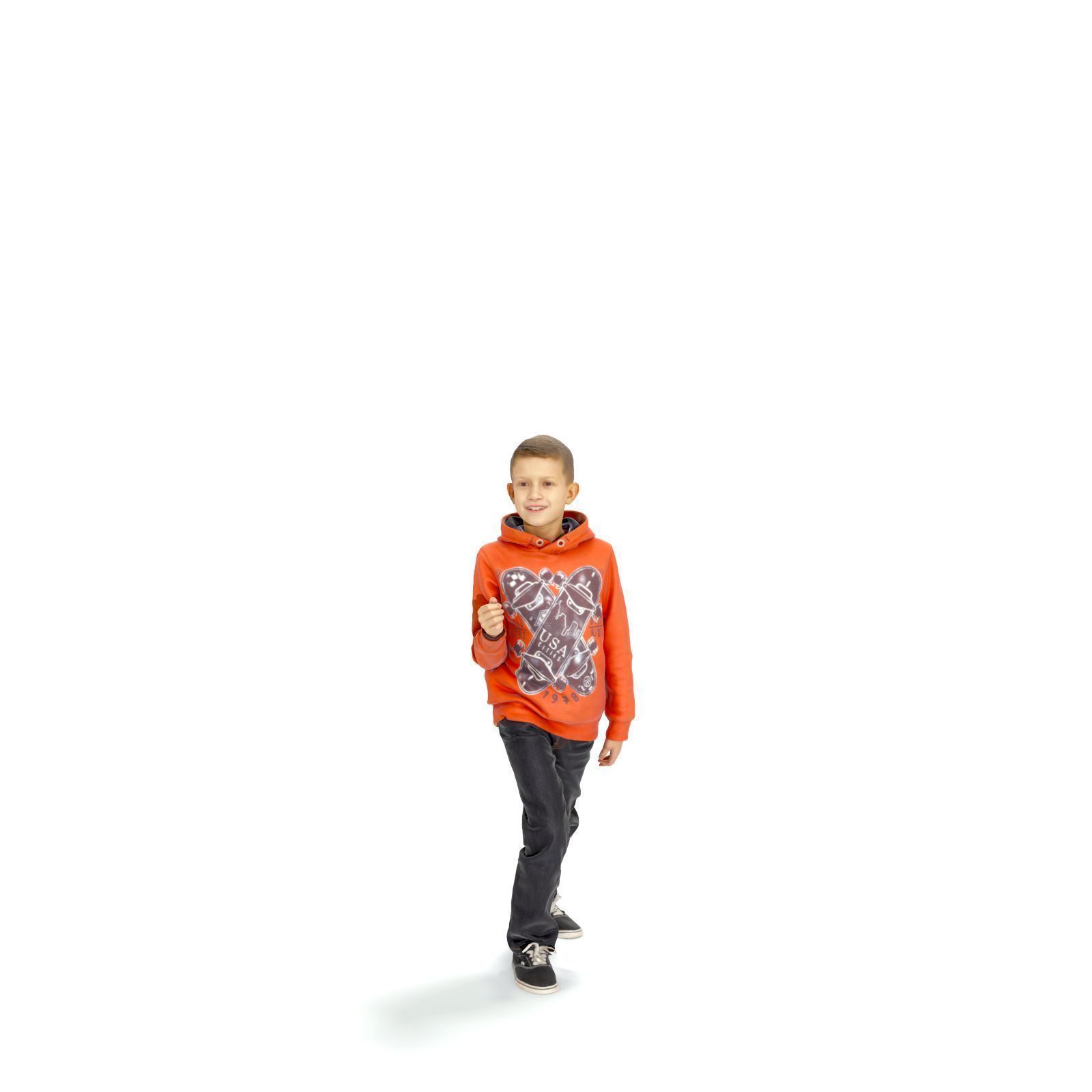 standing Boy with Orange Sweatshirt CBoy0301-HD2-O01P01-S 3D model_37