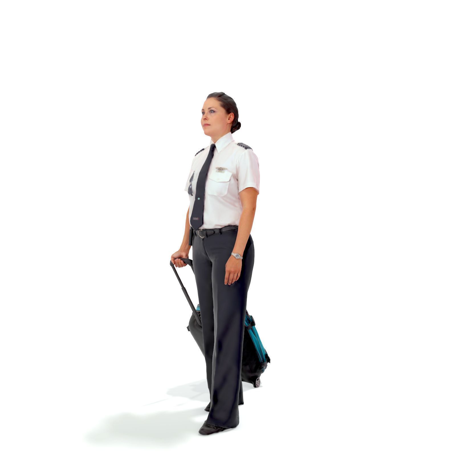 Traveling Woman with a Uniform WWom0200-HD2-O01P01-S 3D model_6