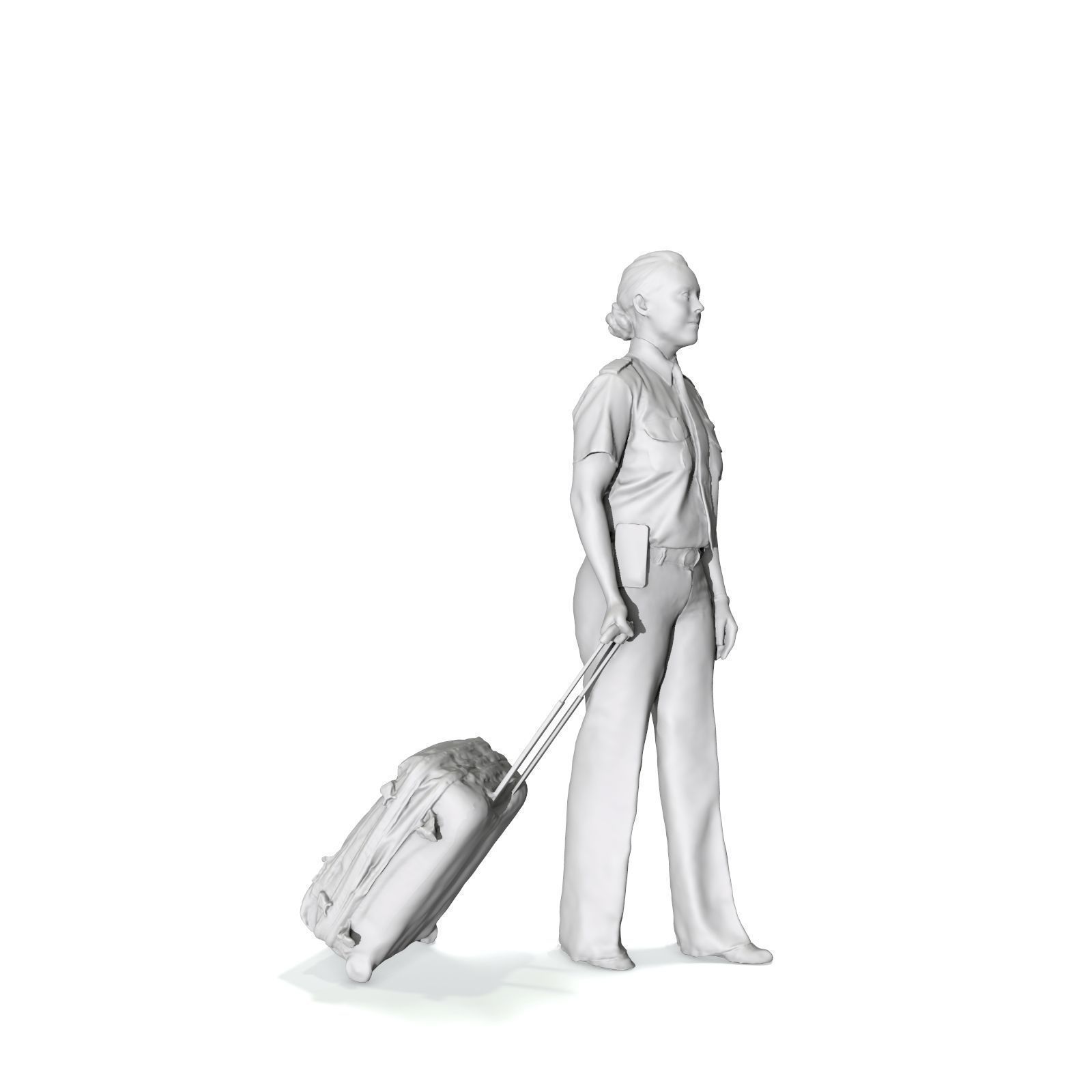 Traveling Woman with a Uniform WWom0200-HD2-O01P01-S 3D model_8