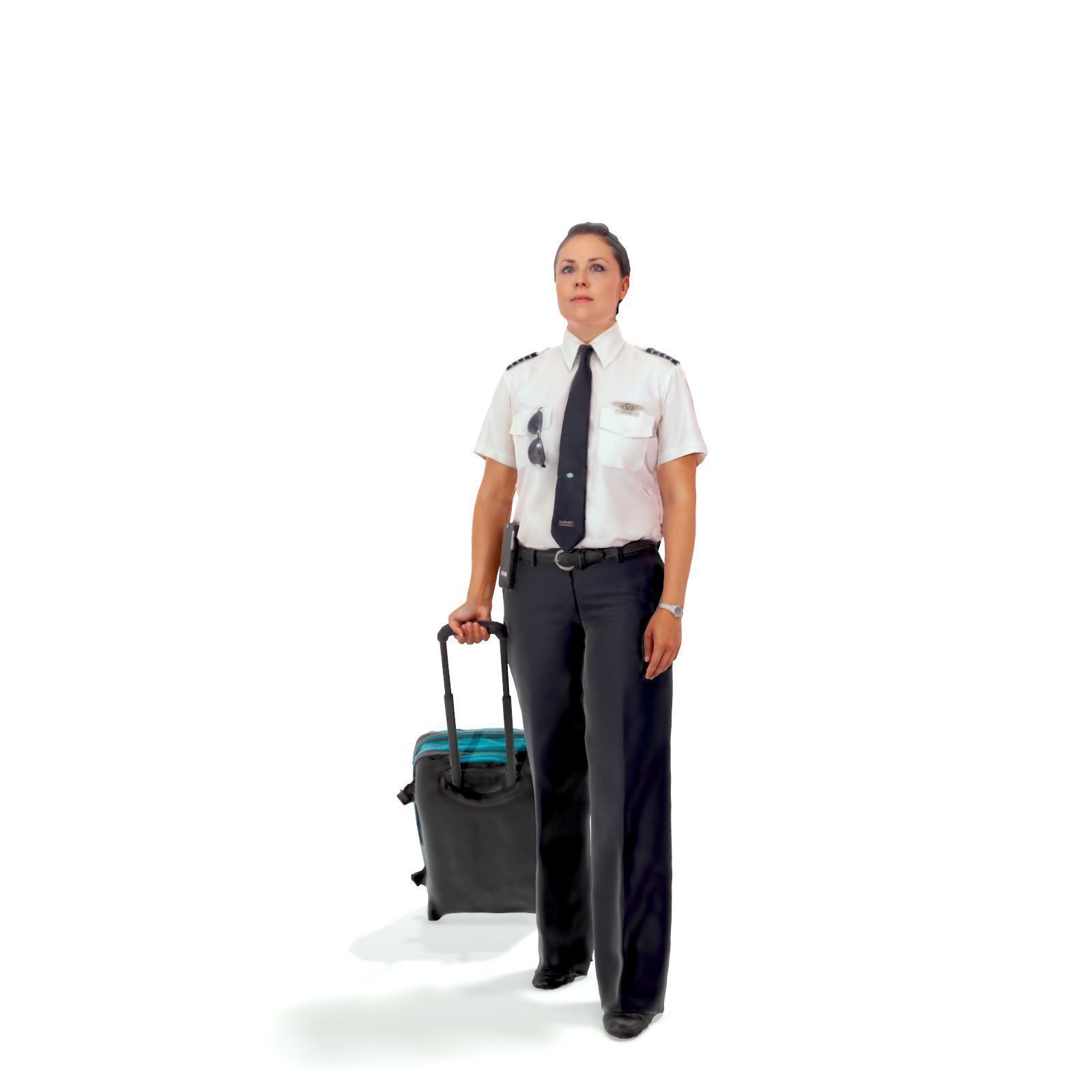 Traveling Woman with a Uniform WWom0200-HD2-O01P01-S 3D model_14