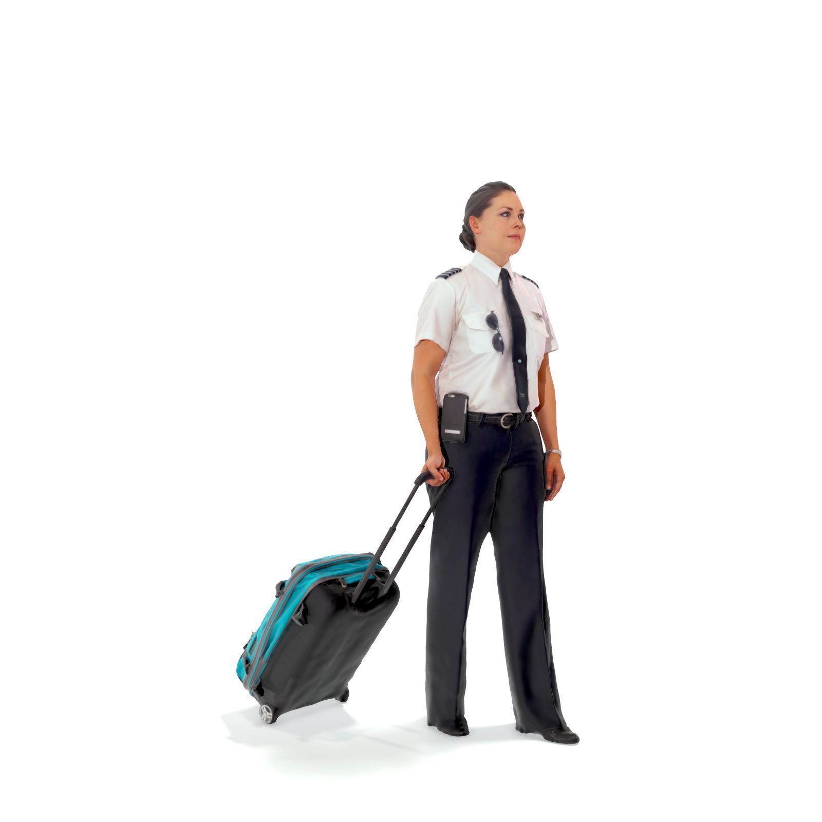 Traveling Woman with a Uniform WWom0200-HD2-O01P01-S 3D model_30
